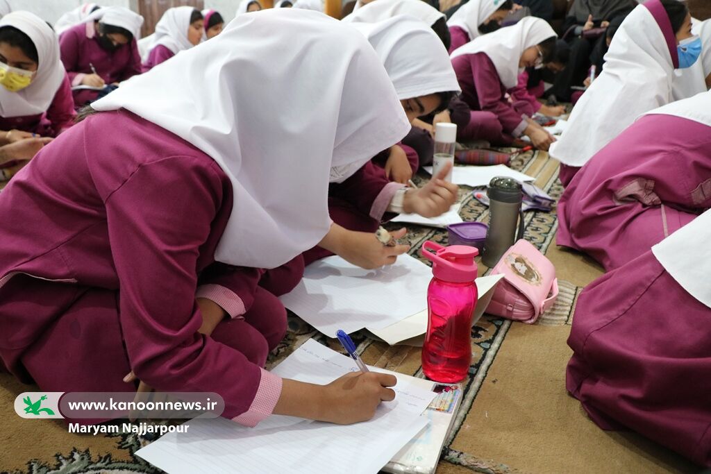 بچههای بم برای آفرینشهای ادبی کانون نامه مینویسند