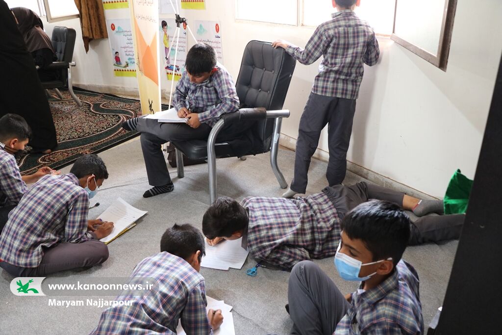 بچههای بم برای آفرینشهای ادبی کانون نامه مینویسند