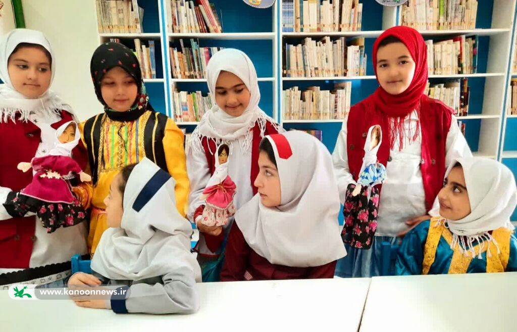 چمچه خاتون آیینی نیک برای طلب باران