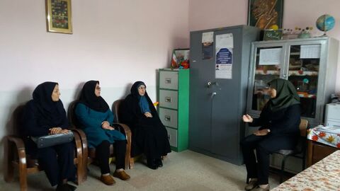 بازدید مدیرکل کانون آذربایجان غربی از مدرسه روستای قراقیه تکاب