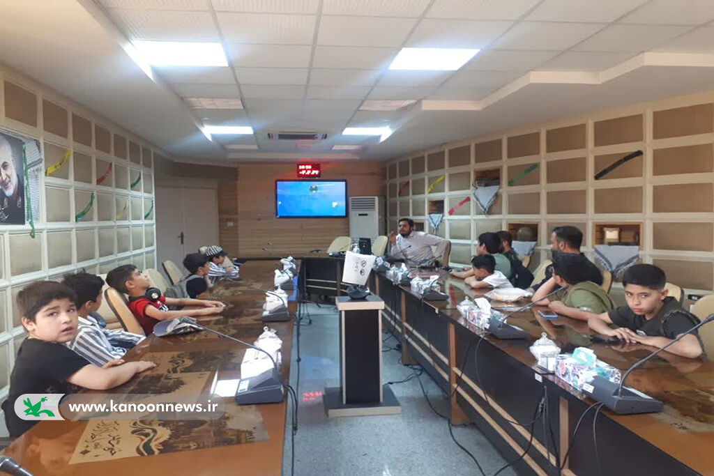 بازدید اعضای کانون سرخه از پارکموزه دفاع مقدس سمنان