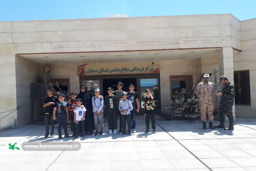 بازدید اعضای کانون سرخه از پارکموزه دفاع مقدس سمنان