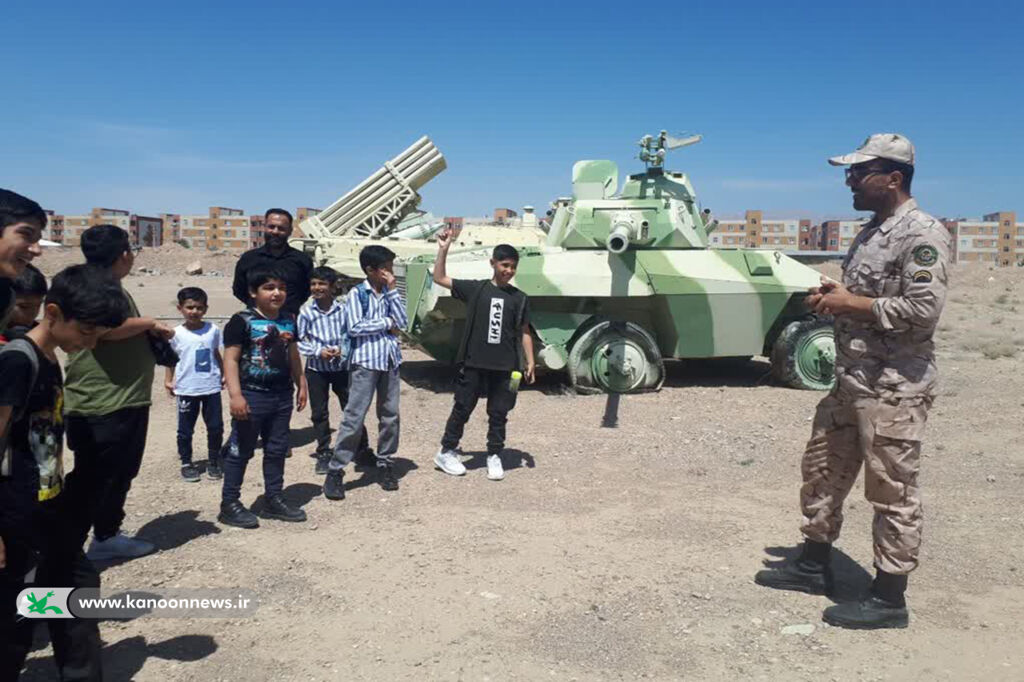 بازدید اعضای کانون سرخه از پارکموزه دفاع مقدس سمنان