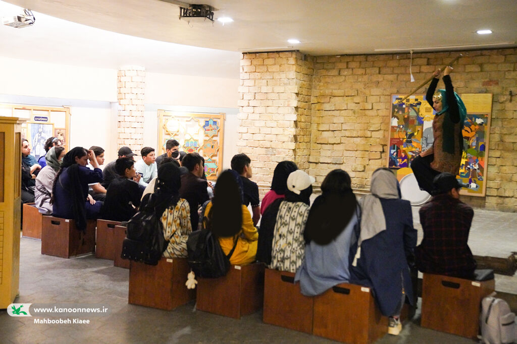اعضای خانه کودک شوش مهمان موزه تاریخ کانون شدند