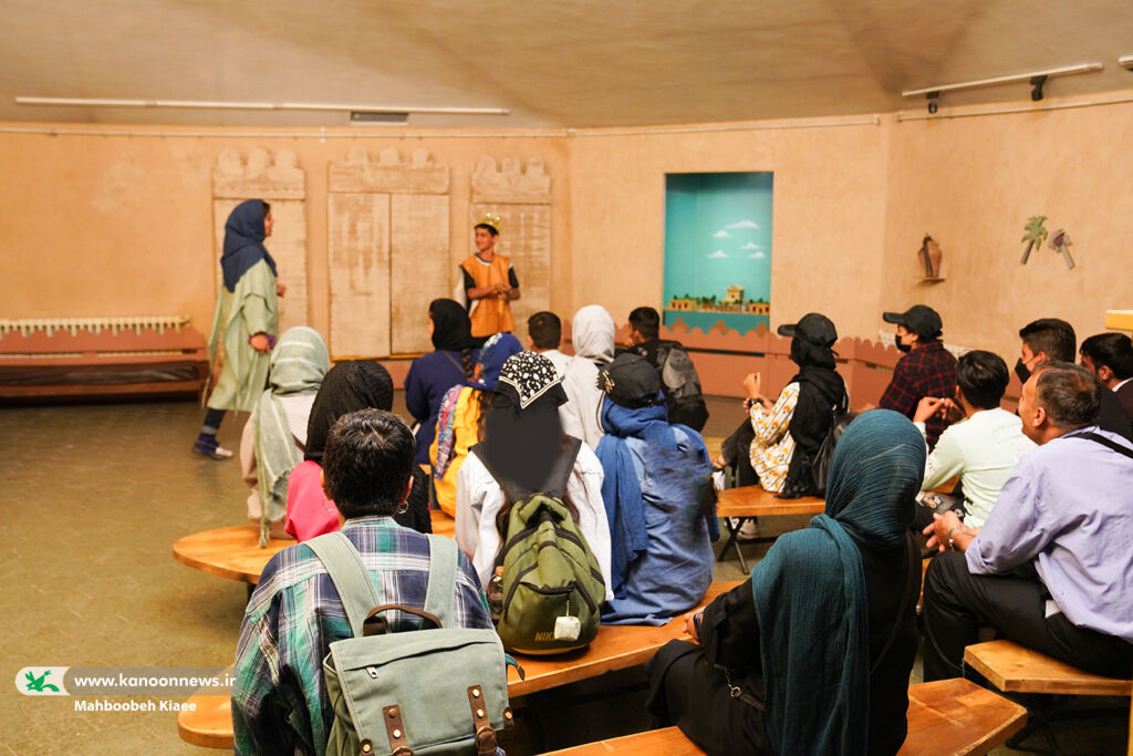 اعضای خانه کودک شوش مهمان موزه تاریخ کانون شدند