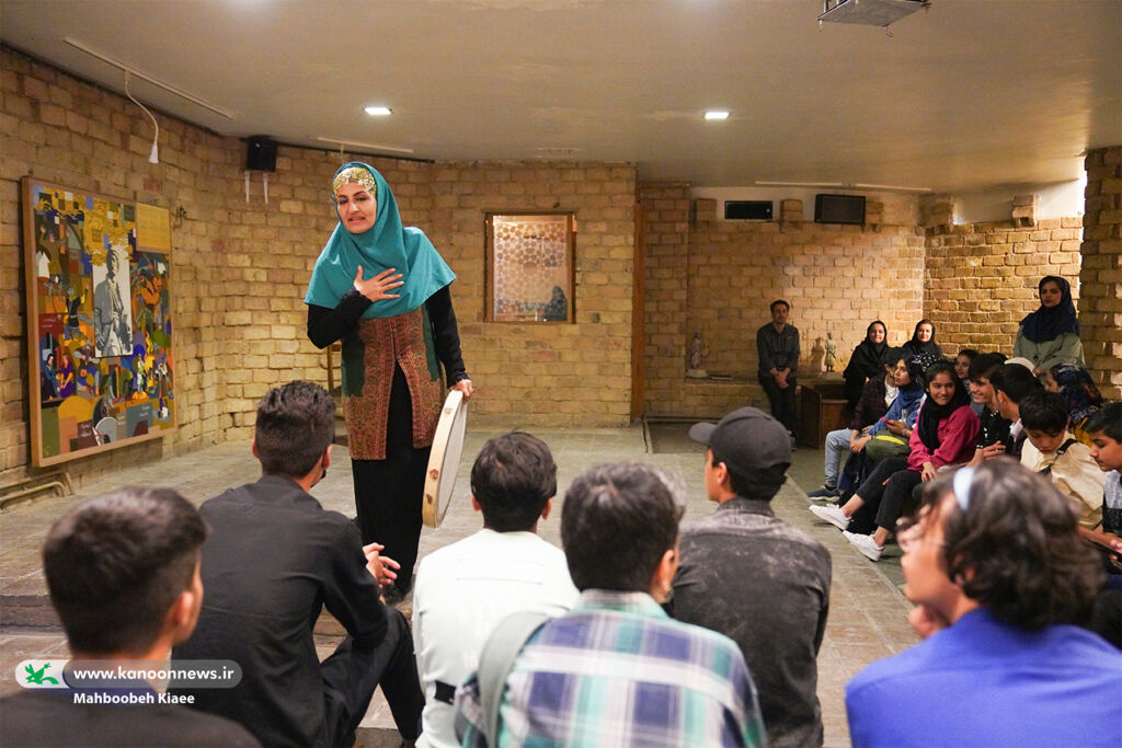 اعضای خانه کودک شوش مهمان موزه تاریخ کانون شدند