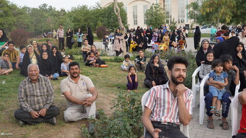 حضور تماشاخانه سیار در محله گلشهر و پورسینا مشهد