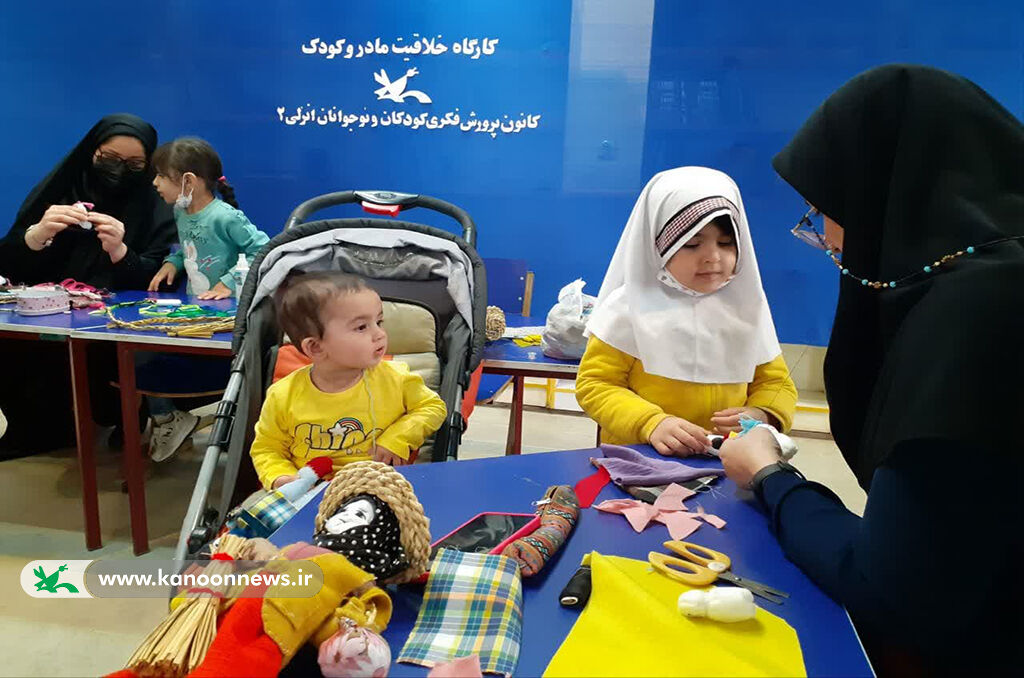 برگزاری کارگاه «خلاقیت مادر و کودک» در کانون انزلی