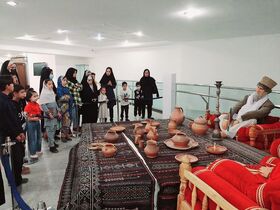 بازدید اعضای کانون پرورش فکری سیستان و بلوچستان از موزه‌ی منطقه‌ای جنوب شرق ایران