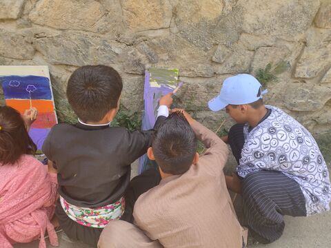 یک امید استانی کانون استان کردستان به مناسبت دهه ی کرامت در روستای انجمنه سروآباد
