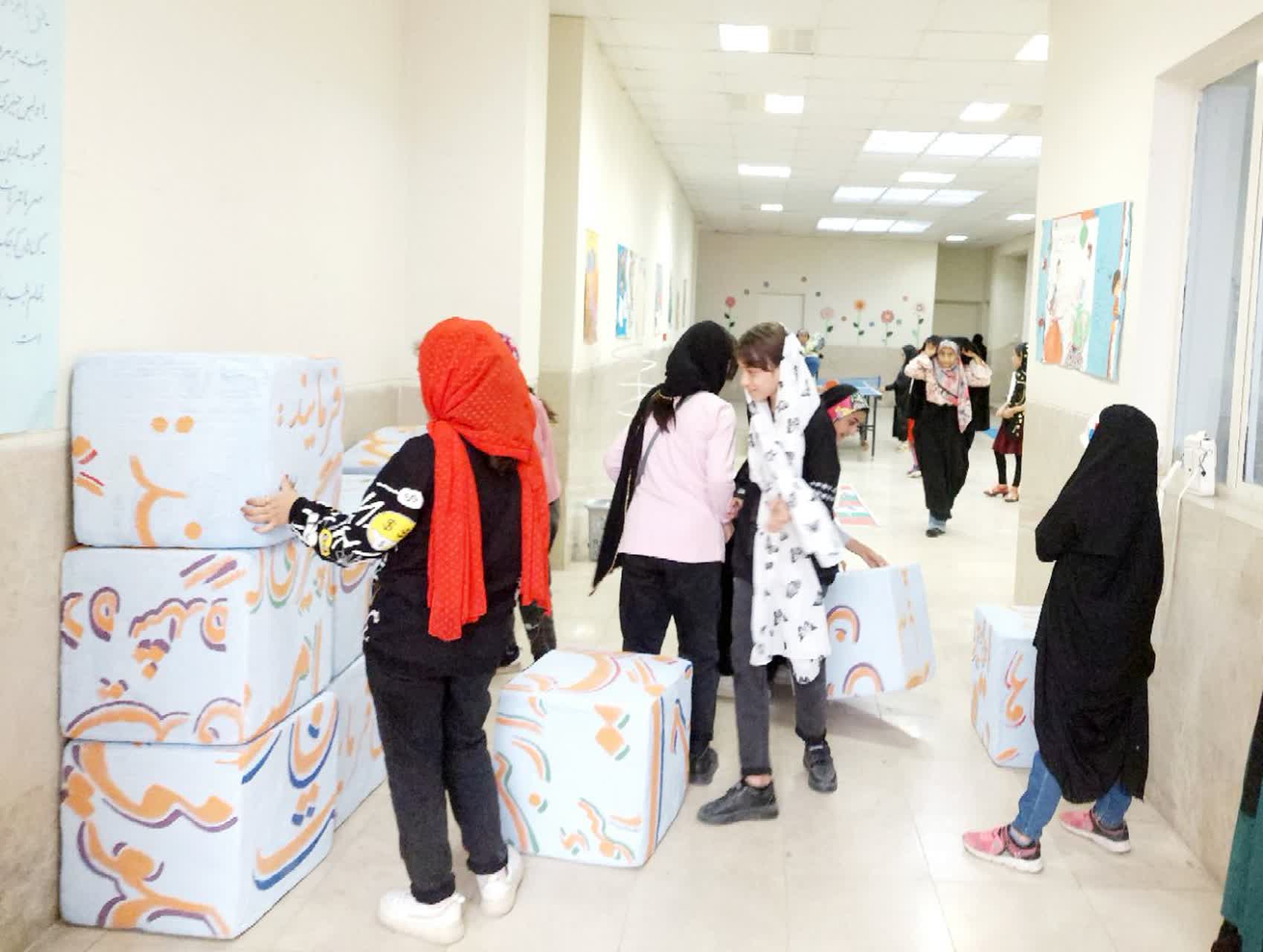 خانه بازی مرکز شماره ۱۱ کانون کرمانشاه میزبان دختران مناطق کمبرخوردار شد