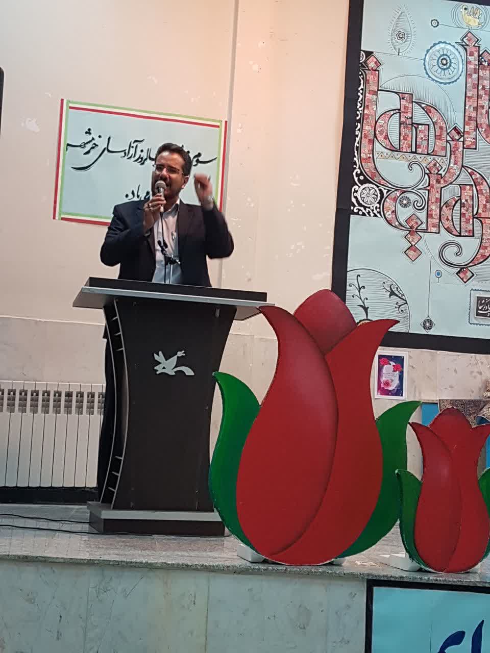 ویژه برنامهی سالگرد فتح خرمشهر در مرکز شماره ۳ کانون کرمانشاه برگزار شد