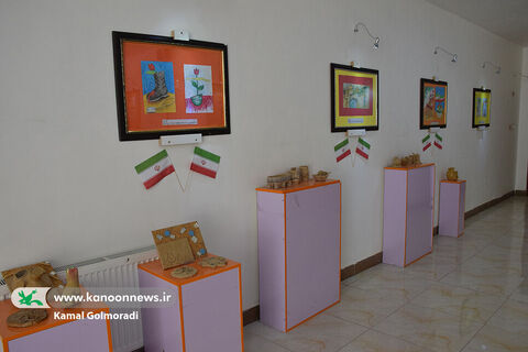 نمایشگاه نقاشی کانون لرستان با موضوع آزادسازی خرمشهر