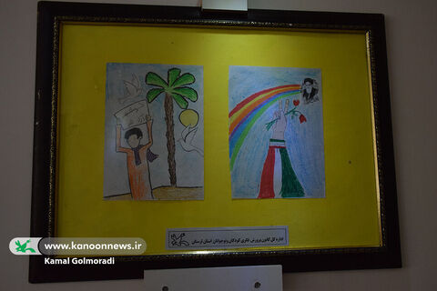 نمایشگاه نقاشی کانون لرستان با موضوع آزادسازی خرمشهر