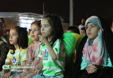 چهارمین اجرای تماشاخانه سیار کانون در استان خوزستان_ شهرستان بهبهان_ منطقه اسلام آباد