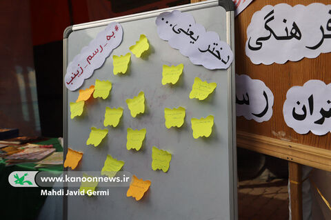 پیادهراه اسفریس/ برپاییموکب فرهنگی و هنری کانون استان اردبیل در دهه کرامت