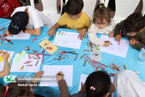 پیادهراه اسفریس/ برپاییموکب فرهنگی و هنری کانون استان اردبیل در دهه کرامت