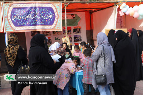 پیادهراه اسفریس/ برپاییموکب فرهنگی و هنری کانون استان اردبیل در دهه کرامت