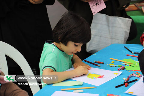 پیادهراه اسفریس/ برپاییموکب فرهنگی و هنری کانون استان اردبیل در دهه کرامت