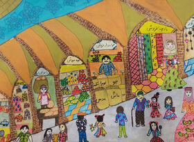 درخشش مریم امینی ۹ ساله از کانون کهریزسنگ اصفهان ، در مسابقه نقاشی «فونشال» پرتغال