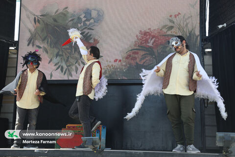 اجرای دوم تماشاخانه سیار در یزد