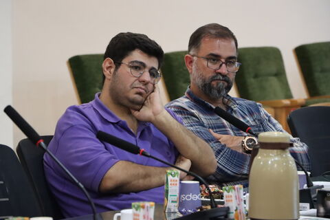 نشست خبری مدیرکل کانون پرورش فکری استان تهران با اهالی رسانه