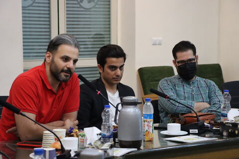 نشست خبری مدیرکل کانون پرورش فکری استان تهران با اهالی رسانه