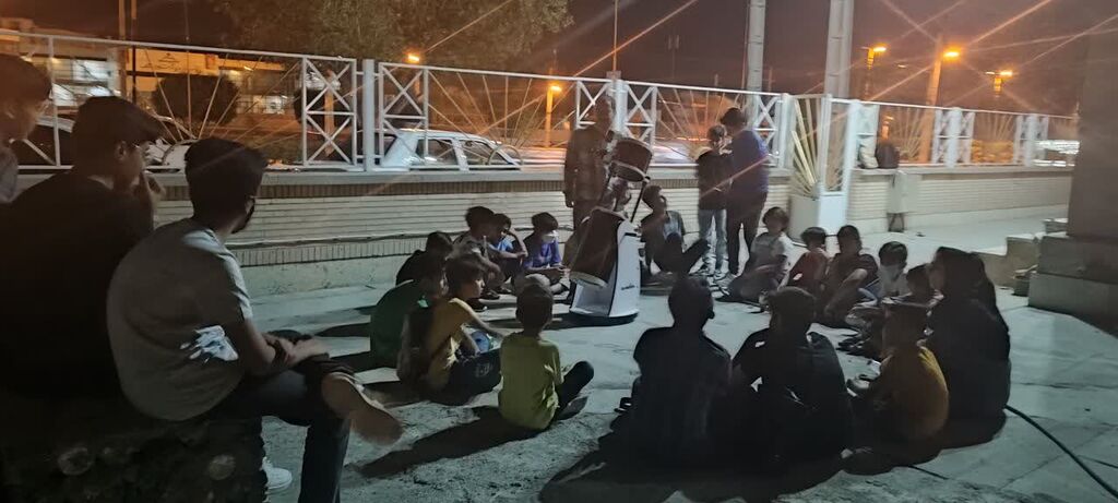 برگزاری کارگاه نجوم و رصد ماه در کانون پرورش فکری بستک