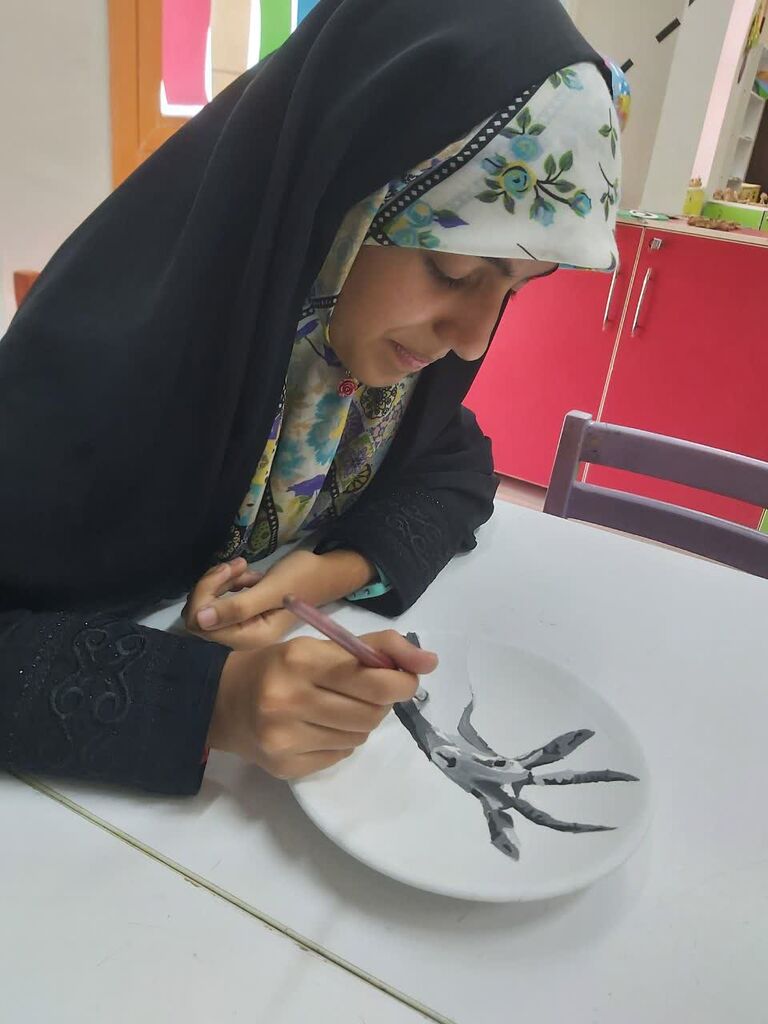 نمادهای رضوی بروی ظروف سفالی نقش بست