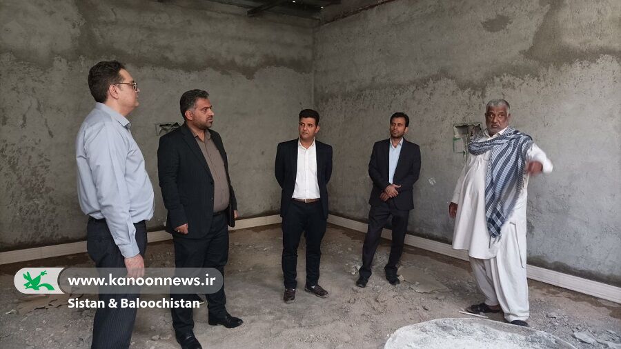 بازدید مدیرکل کانون سیستان و بلوچستان از پروژه‌های عمرانی و در دست ساخت