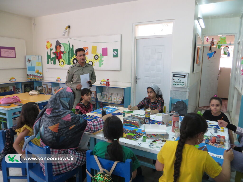 اعضا کانون پرورش فکری مرکزکنگان صاحب خانه محیط زیست شدند