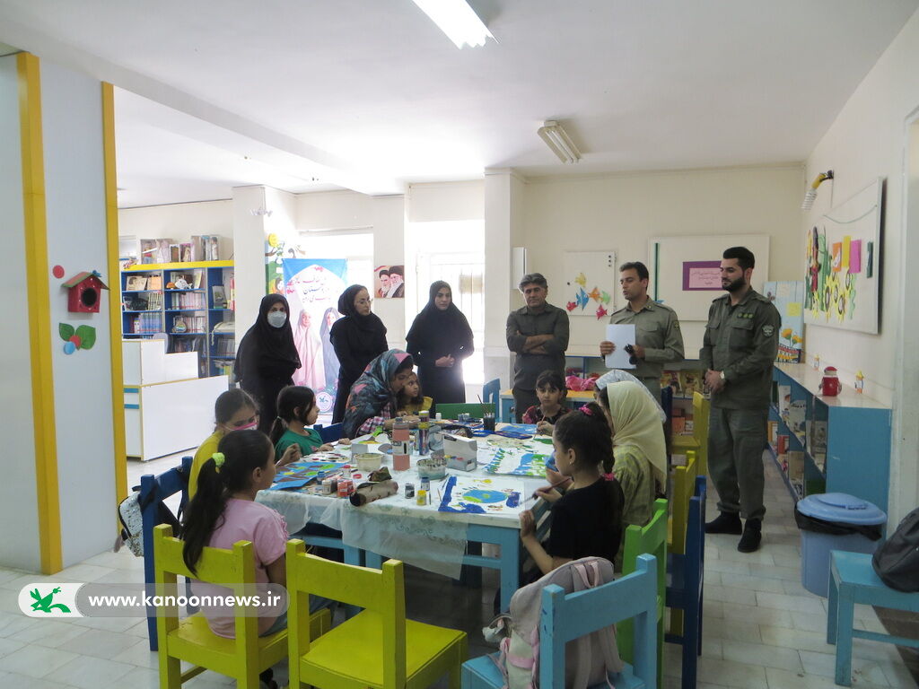 اعضا کانون پرورش فکری مرکزکنگان صاحب خانه محیط زیست شدند