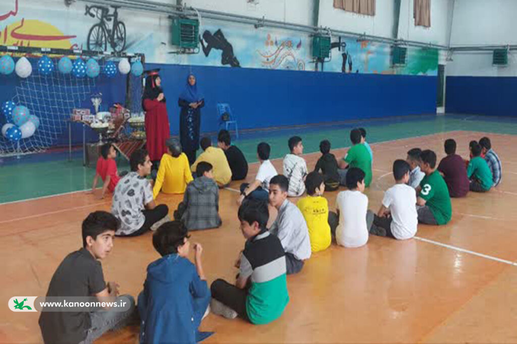 مشارکت مربیان کانون مهدیشهر در جشن فازغالتحصیلی مدارس
