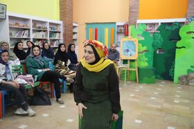گزارش  تصویری آیین زنگ قصه‌گویی در کانون استان قزوین