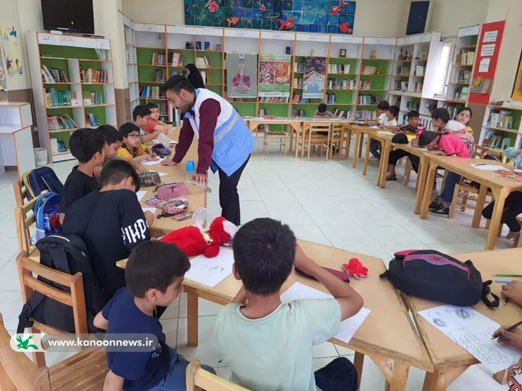 کارگاه نقاشی «نه به دخانیات» در کانون آرادان