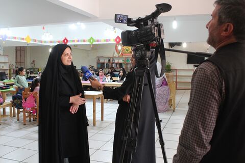گزارش تصویری آیین زنگ قصه‌گویی در کانون پرورش فکری استان کهگیلویه و بویراحمد