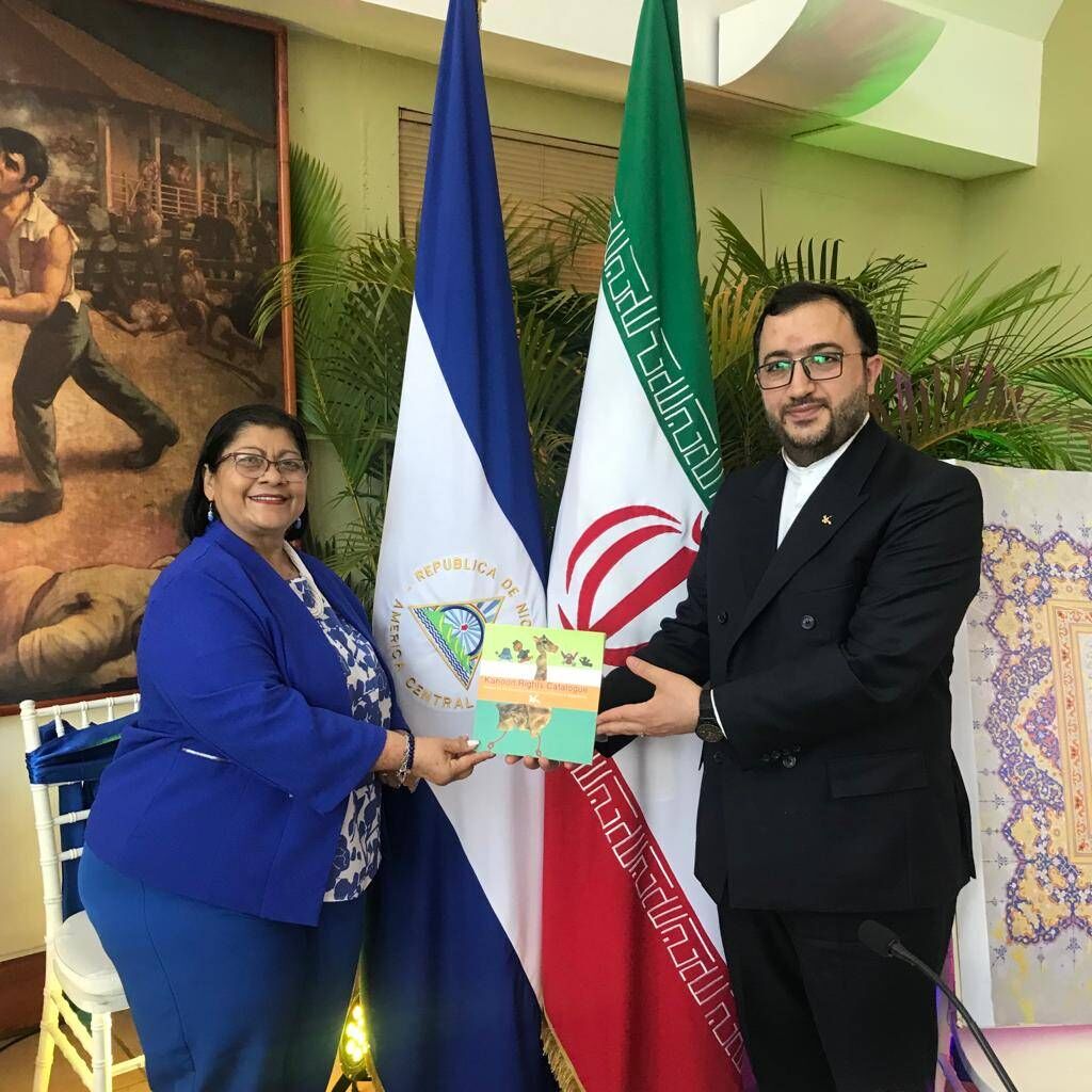 دیدار مدیرعامل کانون پرورش فکری با وزیر آموزش و پرورش نیکاراگوئه