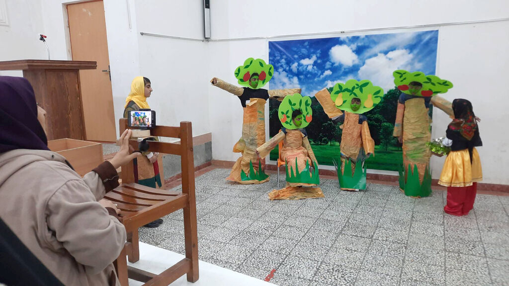 رتبه نخست گروه نمایشی کانون ساری در مسابقات آموزش و پرورش استثنایی استان