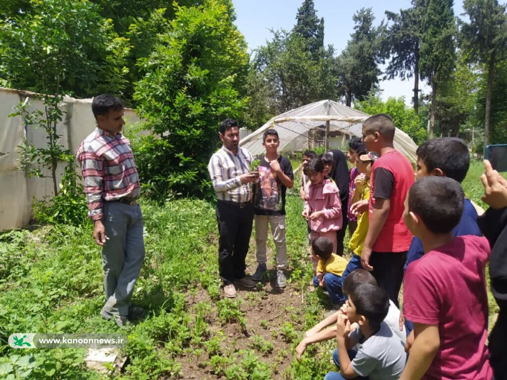 آموزش کاشت و نگهداری از گل و گیاه به اعضای مراکز گالیکش
