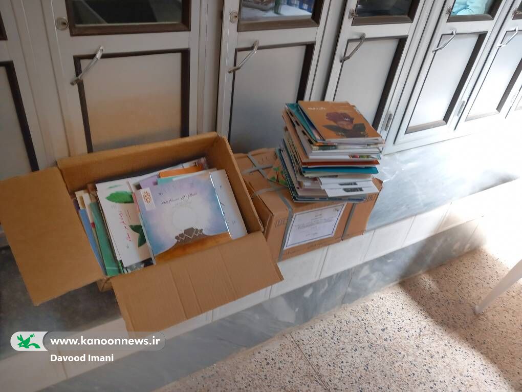 کتابخانه روستایی شانجان در آذربایجان غربی تجهیز شد
