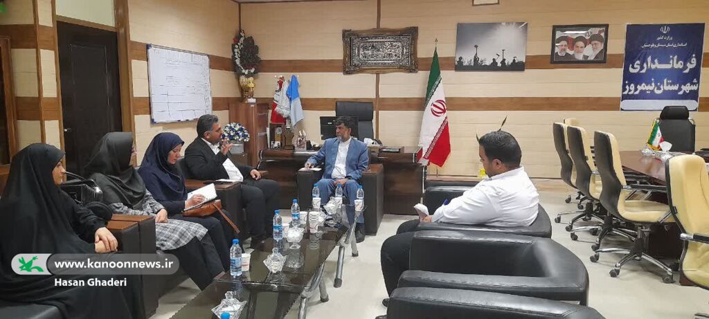 دیدار و گفتوگوی مدیرکل کانون سیستان و بلوچستان با فرمانداران و روسای آموزش و پرورش حوزهی سیستان