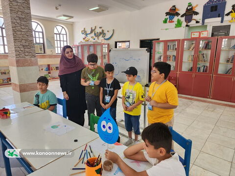 هفته صرفه جویی در مصرف آب در مراکز کانون استان بوشهر به روایت تصویر 3