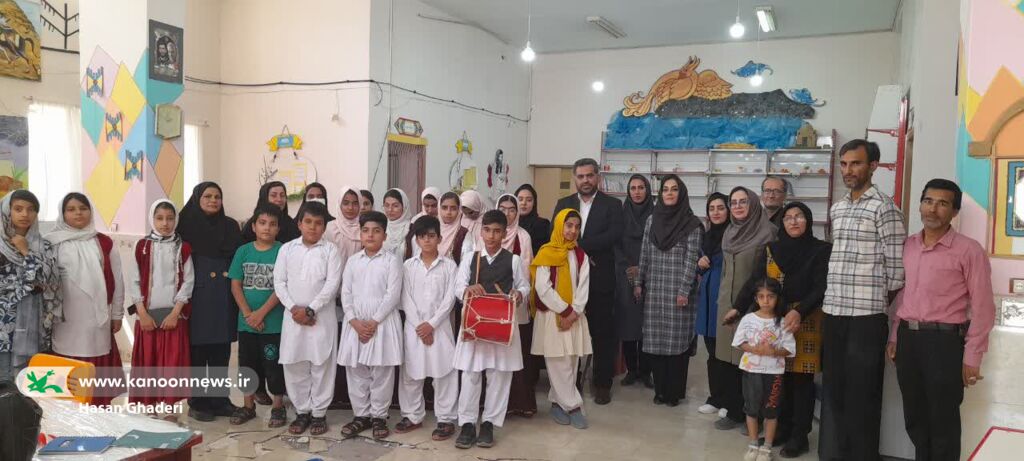 بازدید مدیرکل کانون سیستان و بلوچستان از مراکز فرهنگی‌هنری شمال استان