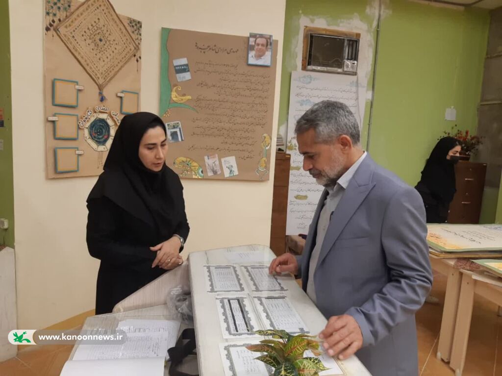 بازدید سرپرست اداره کل کانون خوزستان از کانون شماره دو اهواز