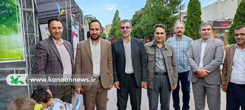 غرفه فرهنگی و ایستگاه نقاشی کانون استان اردبیل در گرامیداشت هفته‌ی مبارزه با مواد مخدر