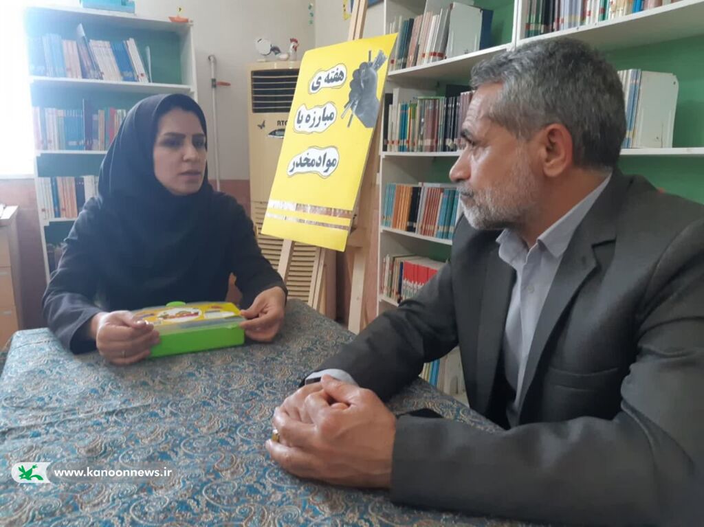 حضور سرپرست اداره کل کانون خوزستان در مرکز شماره پنج اهواز