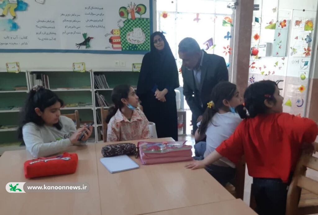 حضور سرپرست اداره کل کانون خوزستان در مرکز شماره پنج اهواز