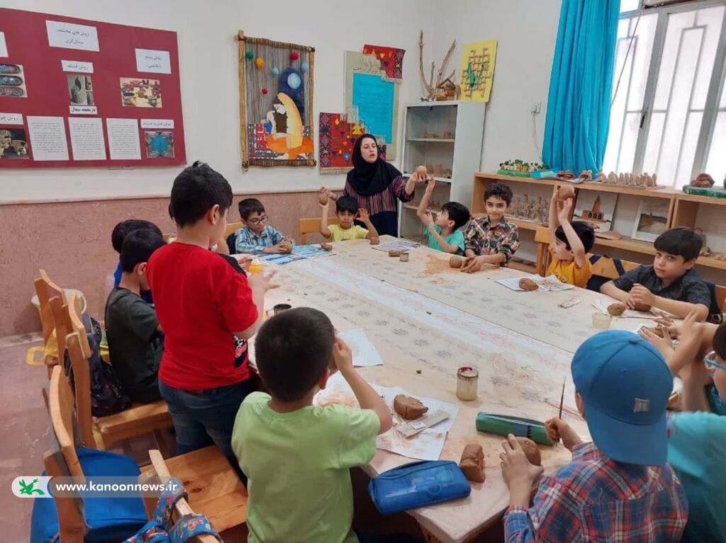 استقبال کودکان و نوجوانان از کارگاههای فصل تابستان مراکز کانون خوزستان