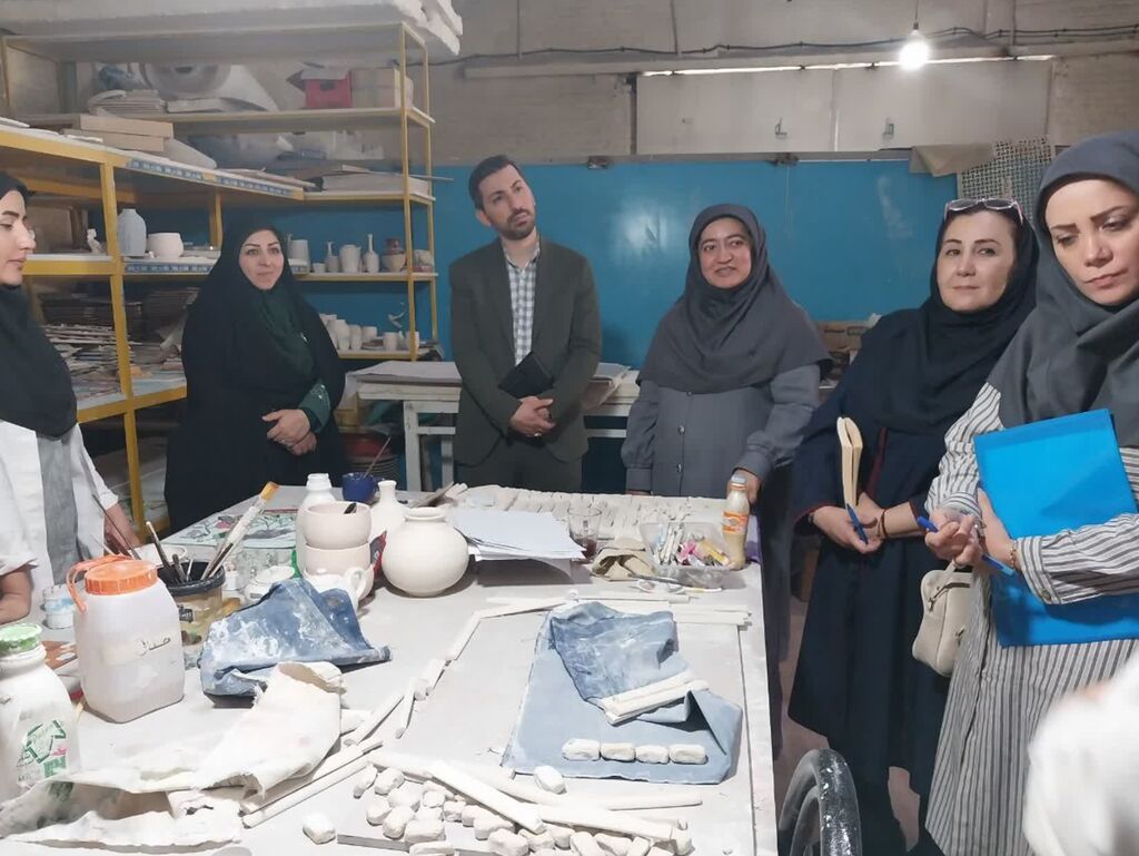 سرپرست آفرینش های هنری و ادبی کانون پرورش فکری کودکان و نوجوانان مهمان یک روزه کانون همدان