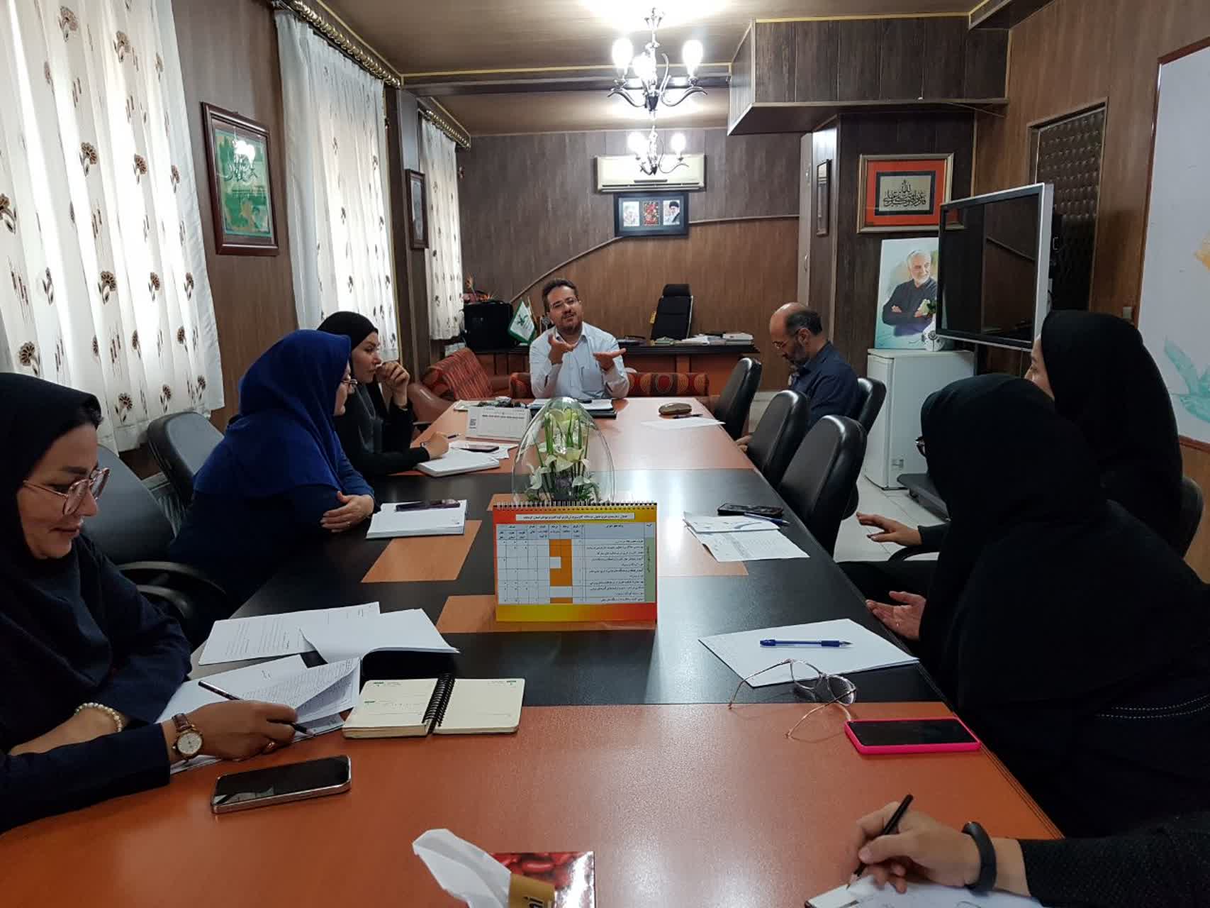 سیزدهمین جلسه شورای فرهنگی کانون استان کرمانشاه